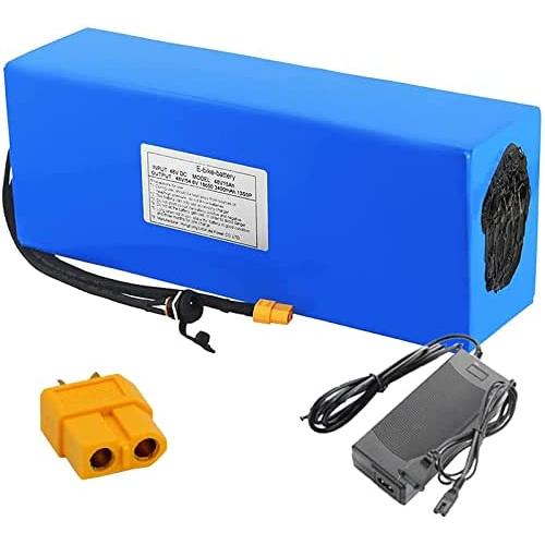 Wnicek 48V 15Ah E-Bike Battery Pack 13S 5P 15000mAh Electric Scooter Lithium-ion Battery Fit for Electric Bicycle Electric Motorcycle Electric Tricycles Electric Go-Kart with Charger