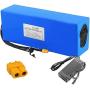 Wnicek 48V 15Ah E-Bike Battery Pack 13S 5P 15000mAh Electric Scooter Lithium-ion Battery Fit for Electric Bicycle Electric Motorcycle Electric Tricycles Electric Go-Kart with Charger