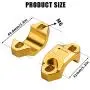 ORAEVY CNC Engine Kill Switch Mounting Backplate for 7/8