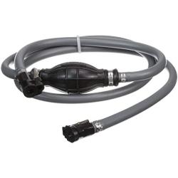 Seachoice Low Permeation Fuel Line Kit with High-Output Primer Bulb, Mercury, 3/8 in. X 7 Ft.