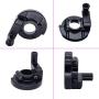 Throttle Handle+Left Right Clutch Brake Lever Handle Brake Cable Compatible with XR80 XR100 CRF70 CRF80 Pit Dirt Motor Bike Baja Mini Bike