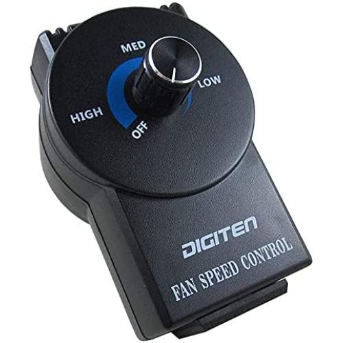 DIGITEN Variable Speed Controller Exhaust Variable Speed Fan Speed Adjuster Vent Blower Speed Adjuster for Duct Inline Fan Speed Controol Governor for Ventilation Fan