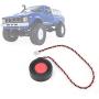 Sound Group Small Speaker,Black Red Sound Group Small Speaker for WPL B16/B36K/C14K/C24K RC Car Model Toy Upgraded Accessories(Black + red)