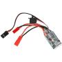Keen so RC Speed Controller, 2 Way 30A Brushed ESC Bidirectional Current Control Brush ESC for 1/16 1/18 1/24 Car Boat(with Brake)