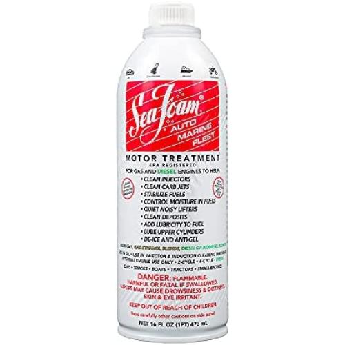 Sea Foam SF-16 Motor Treatment - 16 oz. , white
