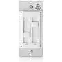 Contrôle d'éclairage Dual Quiet SureSlide 66DF-10W de Leviton pour LED 150W, Incandescence/Halogène 300W, Ventilateur 1,5 Amp, 120V, Blanc Contrôle d'éclairage Dual Quiet SureSlide 66DF-10W de Leviton pour LED 150W, Incandescence/Halogène 300W, Ventilateur 1,5 Amp, 120V, Blanc