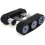 Metal Tank Model Robot Tracked Car Chassis Platform for Arduino / Raspberry Pie / MicroBit, DIY Teaching Crawler / Caterpillar KIT for UNO, STEAM Science Eduaction
