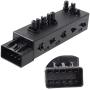 12451498 Front Right Passenger 8 Way Power Seat Control Adjustment Switch Fit 2007-2013 Sierra Yukon Avalanche Silverado Suburban Lacrosse