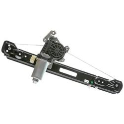 Rear Passenger Side Power Window Regulator with Motor for Ford Focus 2000-2007