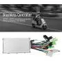 Contrôleur de vitesse sans balais 350W pour vélo électrique, 36V/48V, compatible avec vélos électriques et scooters. Contrôleur de vitesse sans balais 350W pour vélo électrique, 36V/48V, compatible avec vélos électriques et scooters.