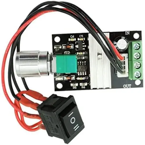 Jorzer Motor Speed Controller Dc 6v 12v 24v 28v 3a 80w 1203bb Pwm Driver Reversing Switch Speed Adjustable!