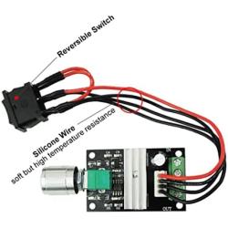 Jorzer Motor Speed Controller Dc 6v 12v 24v 28v 3a 80w 1203bb Pwm Driver Reversing Switch Speed Adjustable!