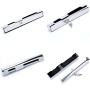 Amarine Made Stainless Steel Hi-Security Outboard Motor Lock Heavy Duty Brass Lock Outboard Engine Lock with Key