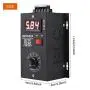 PWM DC Motor Speed Controller, Keenso High Precision DC 6-90V 15A DC Motor Controller, Universal 0.01-1000W 16KHz PWM Variable Speed Control Generator Kit with Output Volt LED Display