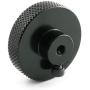 PZRT 3D Printer 42 Stepper Motor Positioning Handwheel Internal Hole Diameter 5mm Black