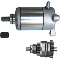 Replacement for Polaris ATV UTV Starter & Drive Bendix 3090188 3084981 57-2688 Sportsman Big Boss ATP Ranger Magnum Trail Blazer Trail Boss 1995-2014 325 335 400 425 450 500