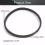 Othmro M-18 Drive V Belt Inner Girth Industrial Power Rubber Transmission Belt Mower Belt Drive for Replacement Upper Transmission Triangle Rubber Lawn Industry Deck :457mm/18