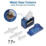 MMOBIEL SG90 9g Micro Servo Motor Kit for RC Drone/Car/Airplane/Helicopter/Vehicles/Robots/Compatible with Arduino Projects and Raspberry Pi Incl. Screws and 3 Servo Arms