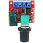 5V-28V Dc Motor Pwm Speed Controller Governor Speed LED Switch Dimmer Speed Control Module Volt Regulator