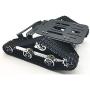 Vehicles-OCS 2018 DIY STEM Education Assembled Smart Car Platform Tracked Robot Metal Aluminium Tank Chassis Powerful Dual DC 12V Motor