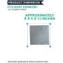 Crucial Vacuum Micro Filtration Filters Replacement - Compatible with Kenmore Part # 20-86883, 86883, 40321 - Allergen Foam Filters Fit Kenmore CF1 Micro Filtration, Progressive Filter (2 Pack)