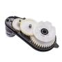 weelye 12V550 40000RPM Gearbox with High Torque 12V DC Motor for Kids Ride on Car SUV Parts, Electric Motor with Gear Box High Speed RS550 DC Motor Match Children Ride on Toys Accessories