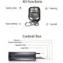 Kingshowstar 4 Key LED RGB Controller for LED Motorcycle Car Strip Pod Light