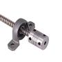 LC LICTOP 8mm Diameter Rod 3D Printer 200mm T8 Lead Screw Nut Set（Lead Screw+Copper Nut +Pillow Bearing Block+Coupler)