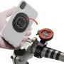 Bike Phone Mount,Motorcycle Cellphone Holder with Universal Adapter,Bicycle Out Front Handlebar Mount for Mountain Bike,Scooter,Electric,MTB and Road Bike-Compatible with iPhone/Samsung/Google-Orange