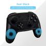 SINGLAND Wireless Controller for Nintendo Switch with NFC Function,Switch Gamepad with Vibration Motor Gyro 6-axis Sensing Turbo Function Remote Joystick for Nintendo Switch and PC (Black)