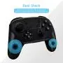 Contrôleur sans fil Nintendo Switch de Singland avec fonction NFC, Manette Switch avec moteur de vibration et capteur gyroscopique 6-axes et fonction Turbo, Joystick sans fil pour Nintendo Switch et PC (Noir) Contrôleur sans fil Nintendo Switch de Singland avec fonction NFC, Manette Switch avec moteur de vibration et capteur gyroscopique 6-axes et fonction Turbo, Joystick sans fil pour Nintendo Switch et PC (Noir)