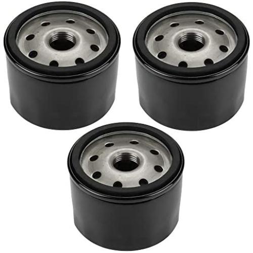 Hilom Pack of 3 49065-7007 Oil Filter for Kawasaki FX600V FR691V FR730V FR651V FR541V FR600V FX600V FS730 FX600v FS451V FS481V FS691V FS651V 4 Cycle Engine