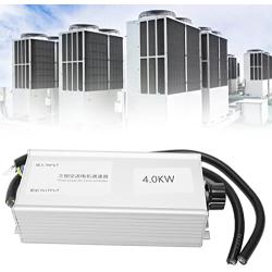 3 Phase AC Motor Controller, Manual Knob Adjustment Effectively Dissipate Heat High Power Fan Speed Control Switch Non Rust 380V for Industrial Use