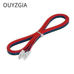 OUYZGIA Stepper Motor Cables Stepper Motor Wire XH2.54-4 Pin to PH2.0-6 Pin 1000mm Stepper Motor Cable for 3D Printer Nema 17 Stepper Motors-5PCS
