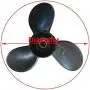 COP Boat Propeller 8.9x8.3 for Mercury 4-Stroke 9.9hp 8hp 48-895183A10 Outboard Motors Tohatsu F8.5 Nissan 8hp 9.8hp 3B2W64517