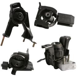 4pcs Motor Mounts Set Kit Fits Automatic Transmission Only Compatible with Toyota Corolla (03-08), Matrix (03-06), Pontiac Vibe (03-07) - 1.8L 4Cylinder Engine Mounts, All Motor Mounts