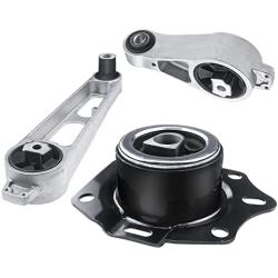 A-Premium Engine Motor and Transmission Mount Compatible with Chrysler PT Cruiser 2001-2010 Neon 2000-2002 Dodge Plymouth L4 2.0L 2.4L Petrol 3-PC Set