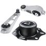 A-Premium Engine Motor and Transmission Mount Compatible with Chrysler PT Cruiser 2001-2010 Neon 2000-2002 Dodge Plymouth L4 2.0L 2.4L Petrol 3-PC Set