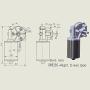 Fielect DC 24V 100RPM Reversible Worm Geared Motor High Torque Electric Gear Motor Turbine Worm Gear Box Reduction Motor, Left Shaft GW6280