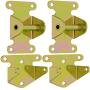 Small Block Chevy Solid Engine Mount Kit - Motor Mounts and Frame Mounts for SBC 283 327 350 400 Small Block Chevy Off Road Racing