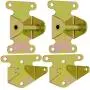 Kit de supports solides pour bloc Chevy Small Block - Supports moteur et supports de châssis pour SBC 283 327 350 400 Course hors route Kit de supports solides pour bloc Chevy Small Block - Supports moteur et supports de châssis pour SBC 283 327 350 400 Course hors route