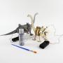 X Workbox STEM Kit, Brachiosaurus Dinosaur Robot, DIY Simple Electric Motor, Electric Circuit and Electromagnetism