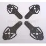 Vehicles-OCS X400 X525 X600 Quadcopter Quadrotor Multirotor Glass Fiber Motor Mount Set