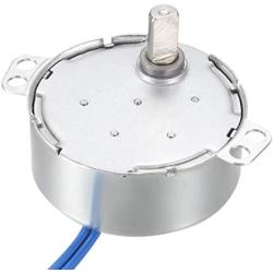 uxcell Metal Gear Synchronous Synchron Motor AC 100-127V 9-11RPM 50-60Hz CCW/CW 4W for Microwave Oven
