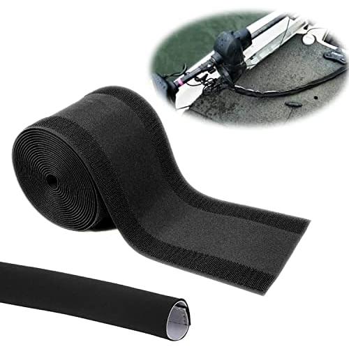 Neoprene Troll Sleeve, Trolling Motor Cable Organizer Sleeve for Cover Wire and Extension Cords