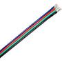 TUOFENG 4 Colors Lights Line 40 ft Spools RGB Extension Cable Line 4 pin 20 AWG Electrical Wire for Single LED Strip Light