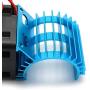 SQXBK Heatsink Blue Aluminum Heat Sink with Cooling Fan for 380 Motors Kit RC Car