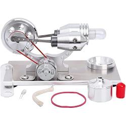 Sunnytech Hot Air Stirling Engine Motor Electricity Generator Educational Colorful LED SC (SC011)