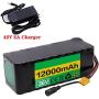Jieoto Ebike Battery 36V 12AH Electric Bike Lithium Li-Ion Battery Lithium Electric Scooters Battery with Charger Electric Bicycle Battery for 200W 300W 350W 500W Bike Motor Mountain Bicycle