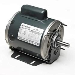 Marathon B315 48YZ Frame Fan and Blower Motor, Single Split Phase, Resilient Ring Mount, Open Drip Proof, Ball Bearing, 5.8/3.1-2.9 amp, 1/3 hp, 1725 RPM, 115/208-230V